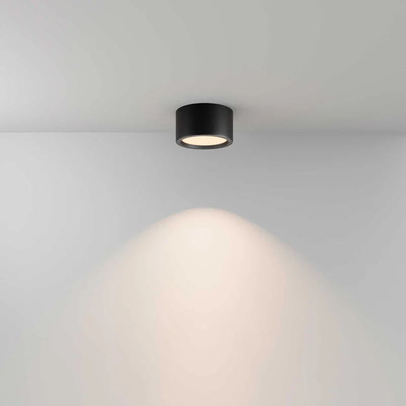 Hydra - Spot LED rond étanche en aluminium, style contemporain