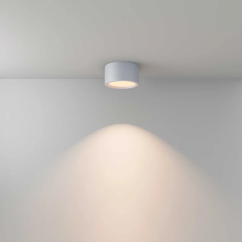 Hydra - Spot LED rond étanche en aluminium, style contemporain