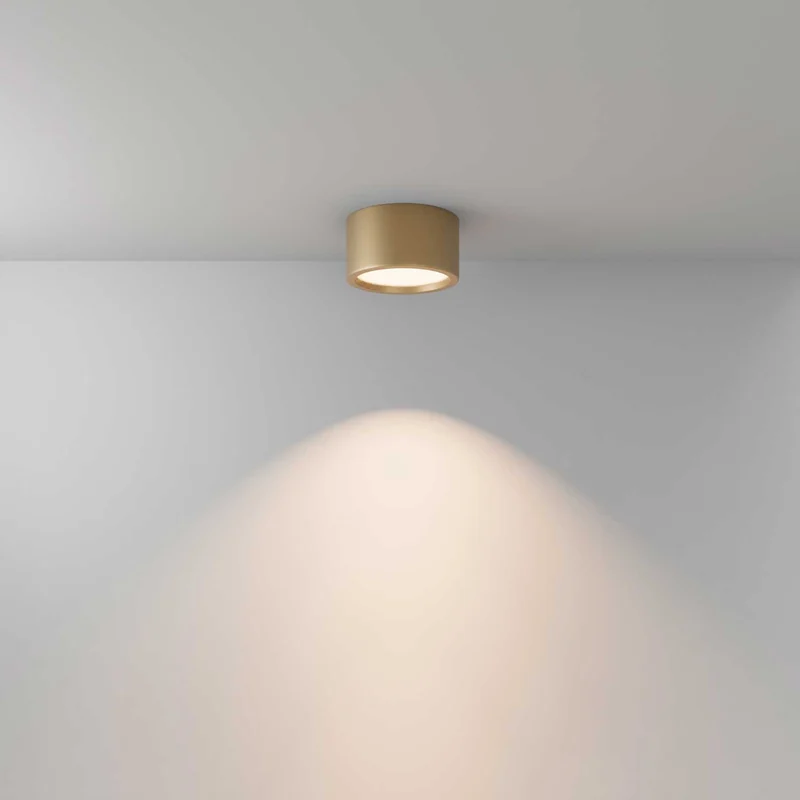 Hydra - Spot LED rond étanche en aluminium, style contemporain