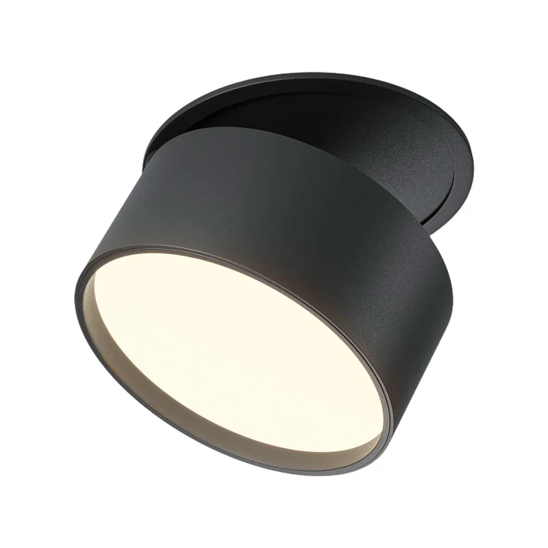 Onda - Spot LED rétractable dim-to-warm en aluminium, style contemporain