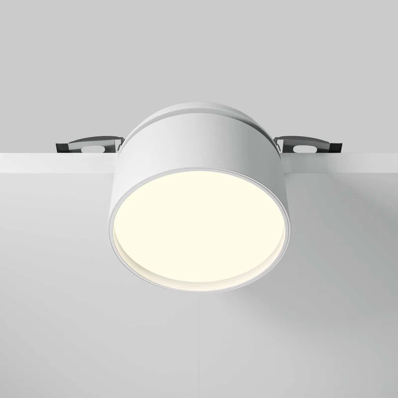 Onda - Spot LED rétractable dim-to-warm en aluminium, style contemporain