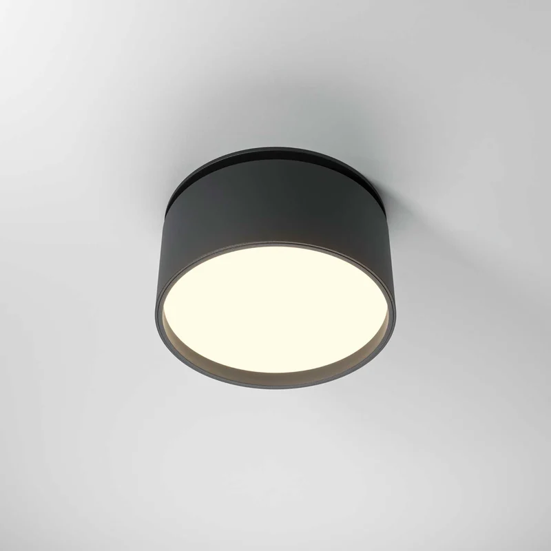 Onda - Spot LED rétractable dim-to-warm en aluminium, style contemporain