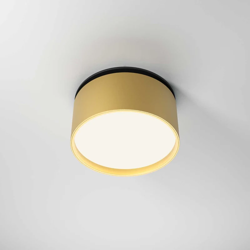 Onda - Spot LED rétractable dim-to-warm en aluminium, style contemporain