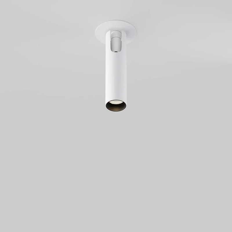 Focus T - Spot LED ultra-fin semi-encastré en aluminium, style contemporain