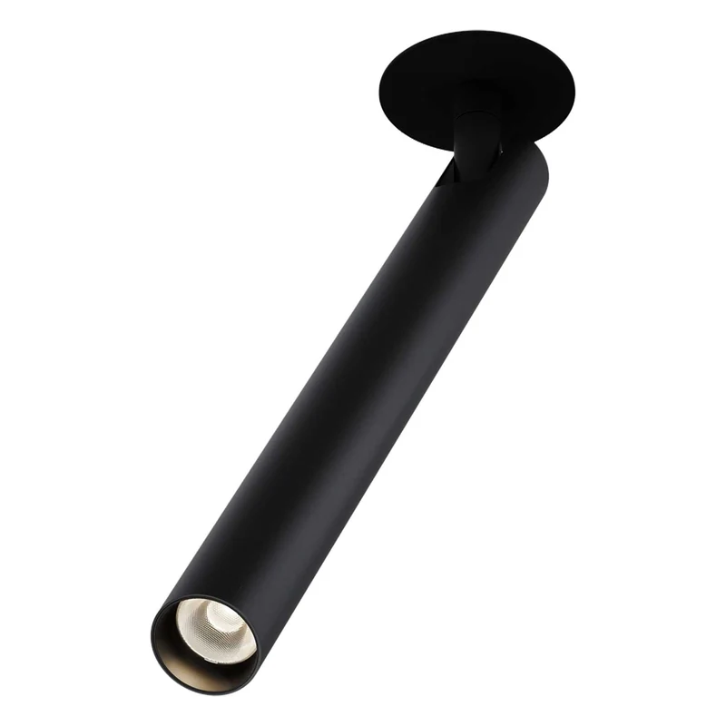 Focus T - Spot LED ultra-fin semi-encastré en aluminium, style contemporain