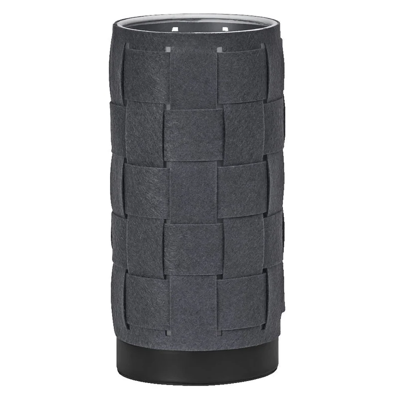 OSRAM DECOR Lampada da tavolo Decor Felt Weaving Tube grigio, E14