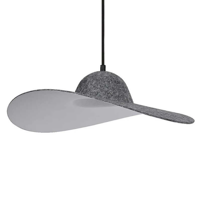 OSRAM DECOR Lampada a sospensione Cappello in feltro Grigio scuro, E27
