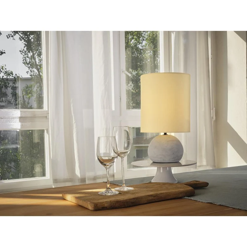 OSRAM DECOR Lampada da tavolo Impact Beige e Grigio, E27