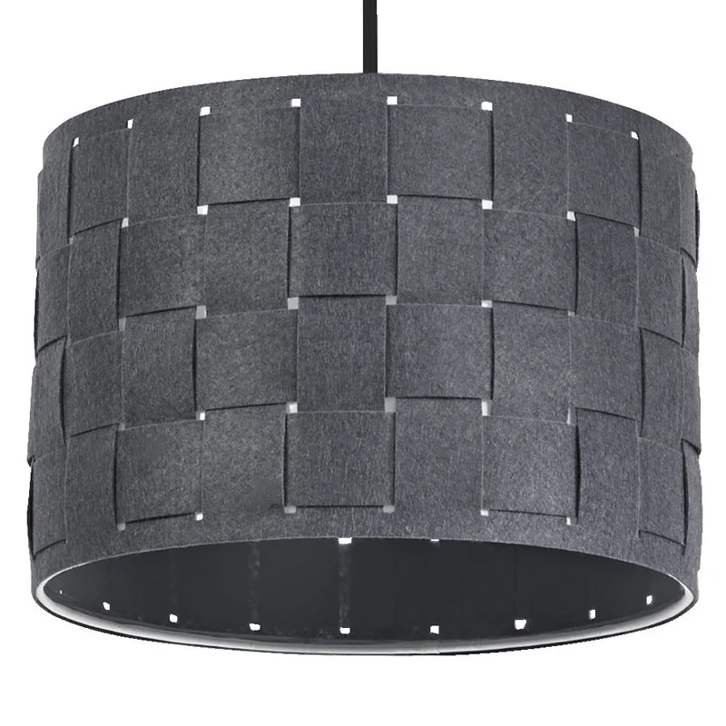 OSRAM DECOR Lampada a sospensione Decor Felt Weaving grigio, E27, 280 mm