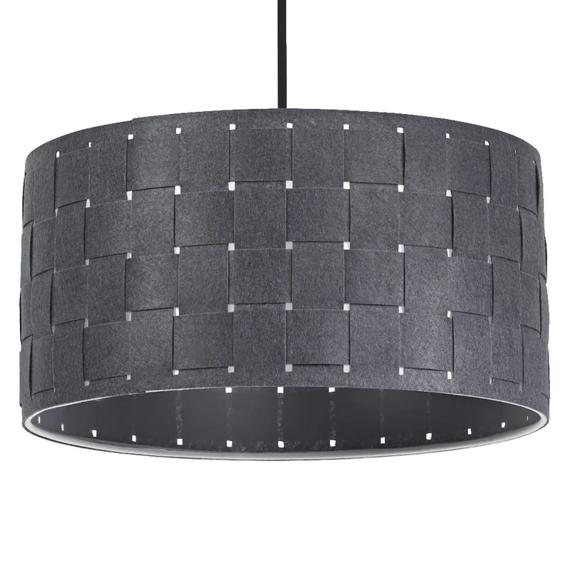 OSRAM DECOR Lampada a sospensione Decor Felt Weaving grigio, E27, 380 mm