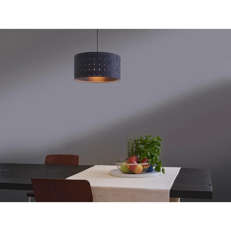 OSRAM DECOR Lampada a sospensione Decor Felt Weaving grigio, E27, 380 mm