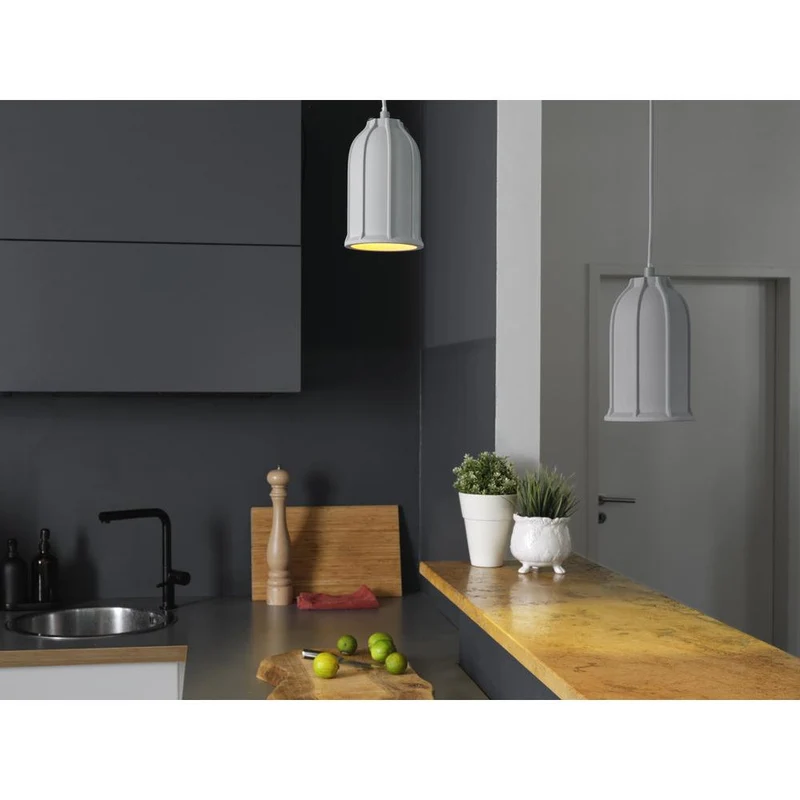 OSRAM DECOR Concrete Sim Beton lampada a sospensione, E27, 115 mm