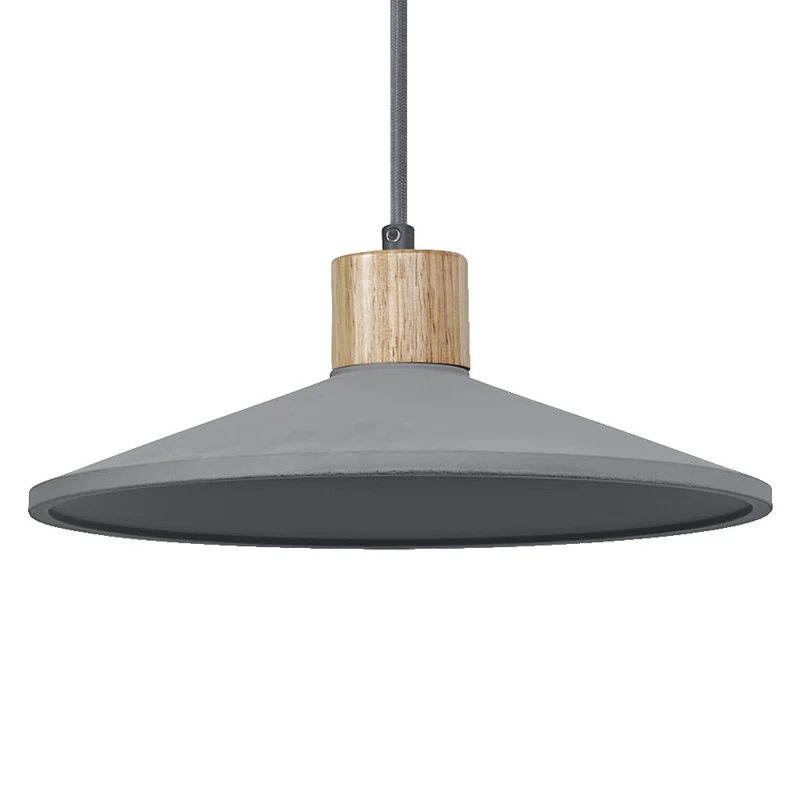OSRAM DECOR Lampada a sospensione in cemento legno beton, E27, 320 mm