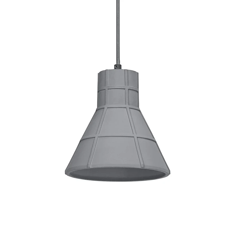 OSRAM DECOR Concrete Beton Lampada a sospensione, E27, 200 mm