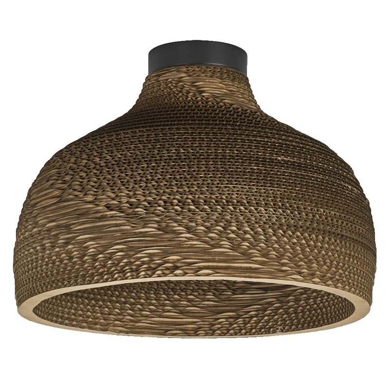 OSRAM DECOR Lampada da soffitto Decor Cappello di cartone marrone, E27
