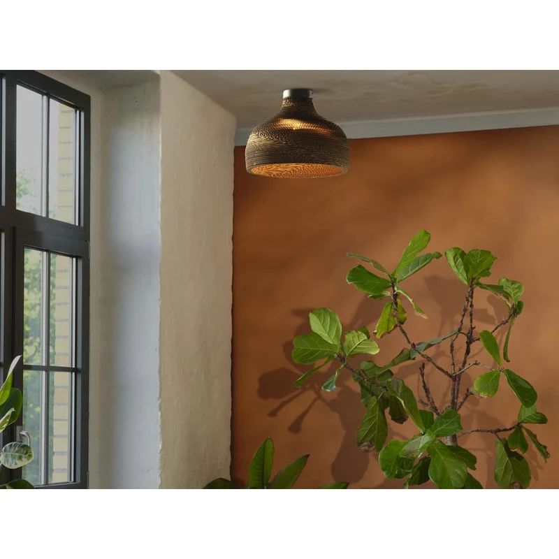 OSRAM DECOR Lampada da soffitto Decor Cappello di cartone marrone, E27