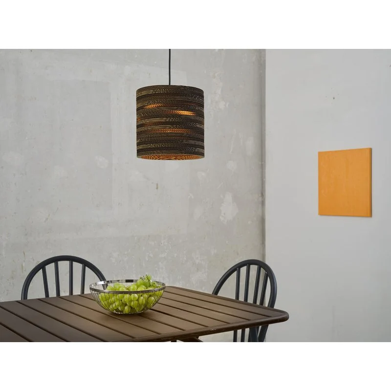 OSRAM DECOR Lampada a sospensione Decor Cilindro di cartone marrone, E27