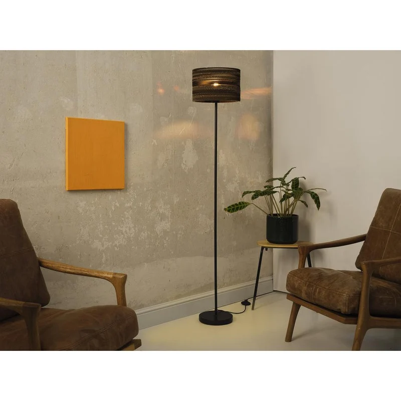 OSRAM DECOR Lampada da terra Decor Cardboard Cylinder marrone, E27
