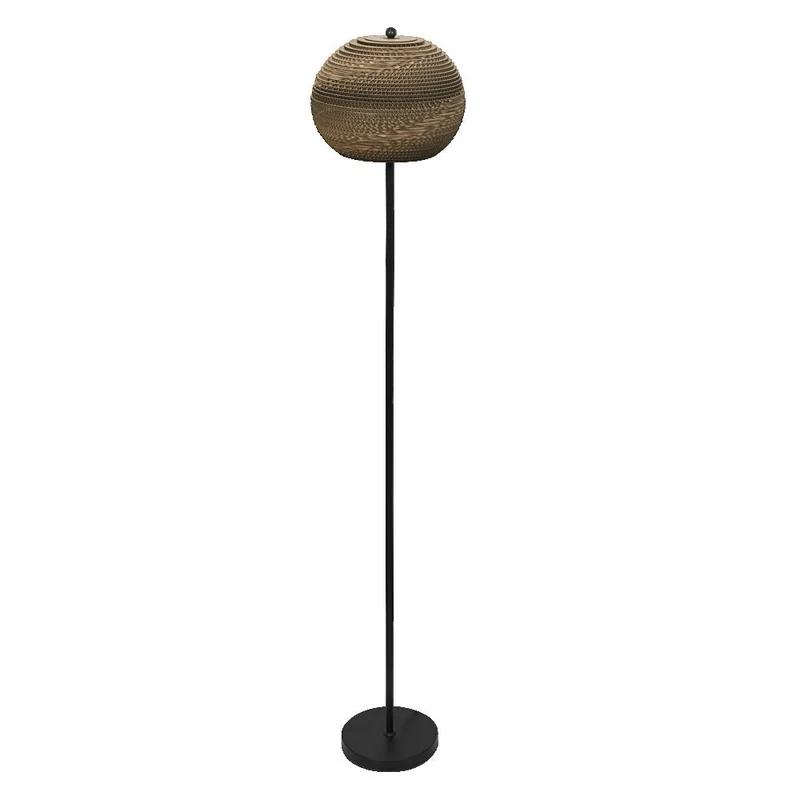 OSRAM DECOR Lampada da terra Decor Cardboard Ball marrone, E27