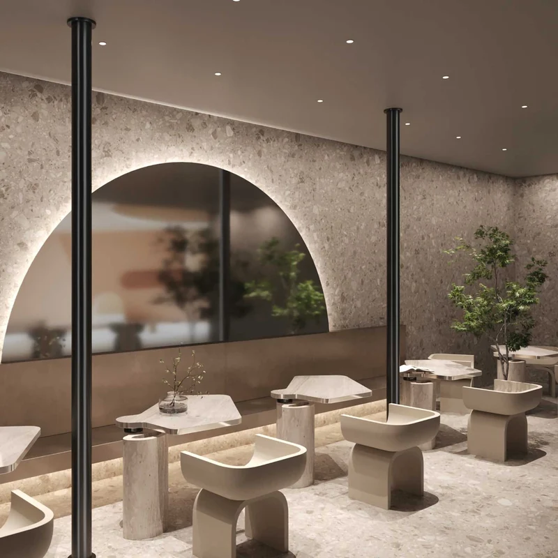 Wise - Spot LED encastré orientable wallwasher en aluminium et plastique, style industriel