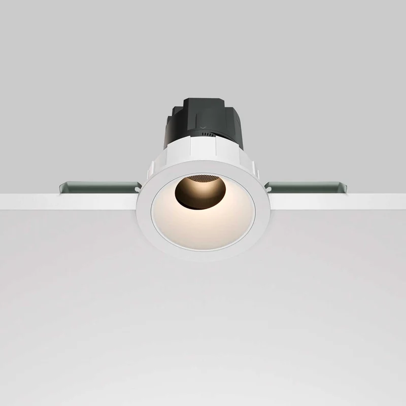Wise - Spot LED encastré orientable wallwasher en aluminium et plastique, style industriel