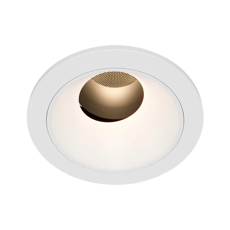 Wise - Spot LED encastré orientable wallwasher en aluminium et plastique, style industriel