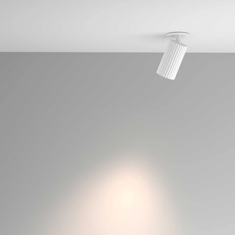 Calipso - Plafonnier spot orientable semi-encastré