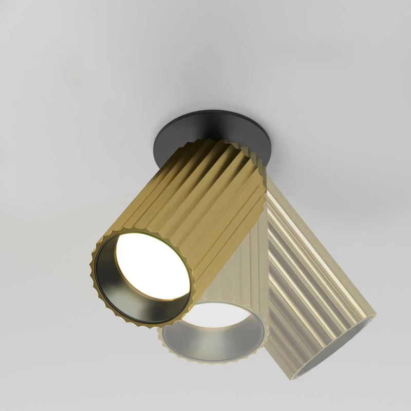 Calipso - Plafonnier spot orientable semi-encastré