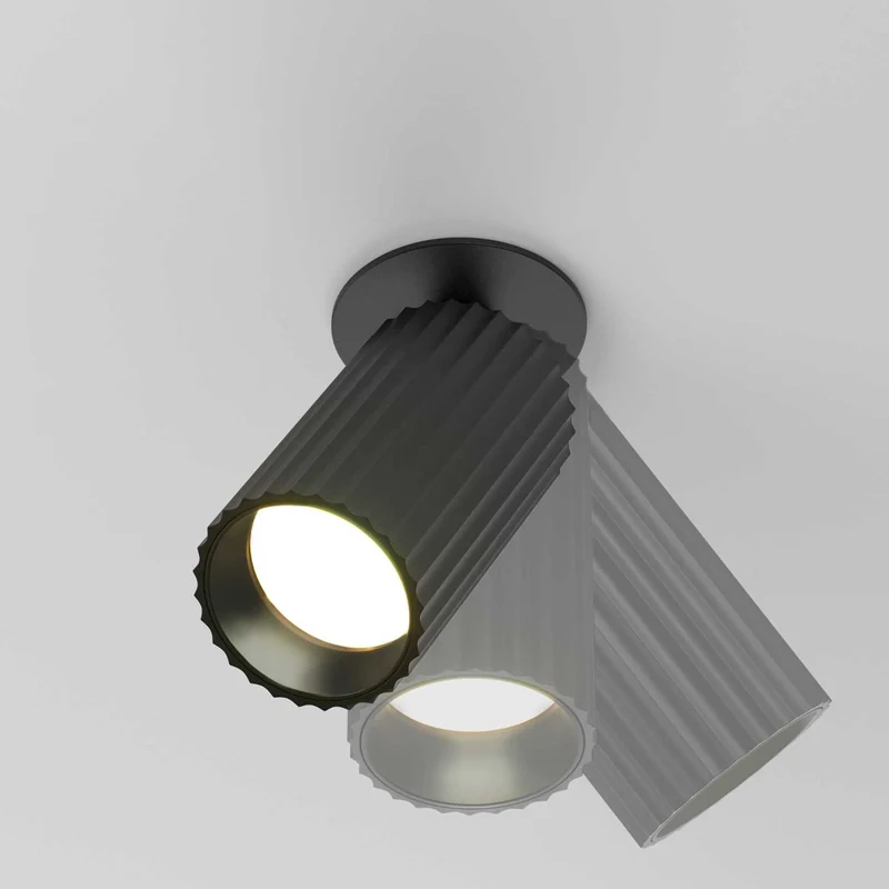 Calipso - Plafonnier spot orientable semi-encastré