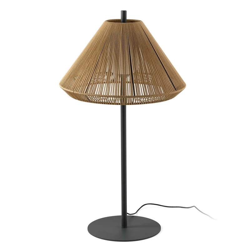 Saigon - Lampadaire d’extérieur en acier et polyéthylène, style contemporain
