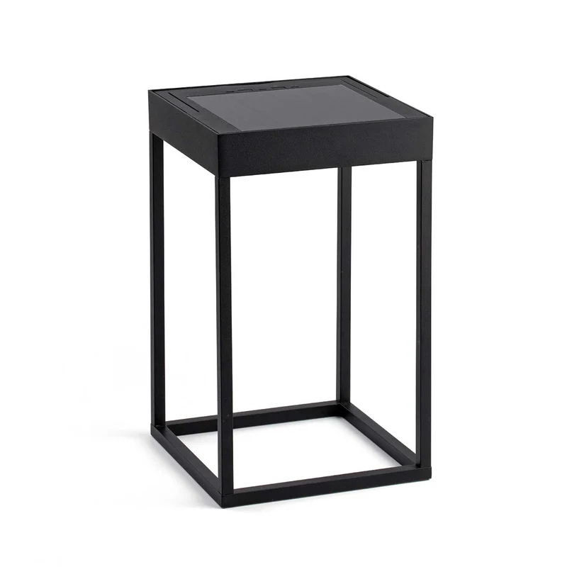 Kasp - Lampe à poser portable solaire en acier, style contemporain