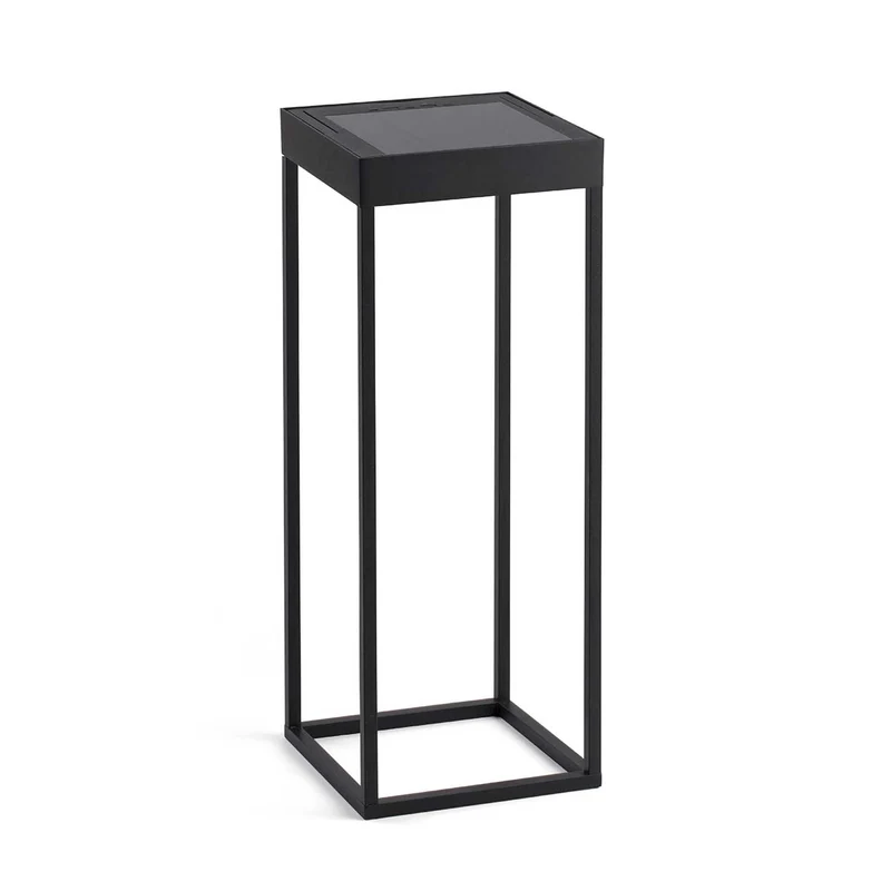 Kasp - Lampe à poser portable solaire en acier, style contemporain