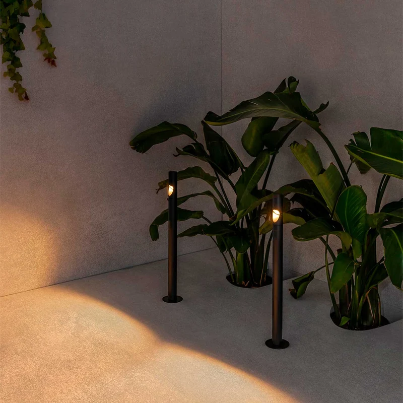 Bezel - Lampe d’extérieur LED en Aluminium, style minimaliste