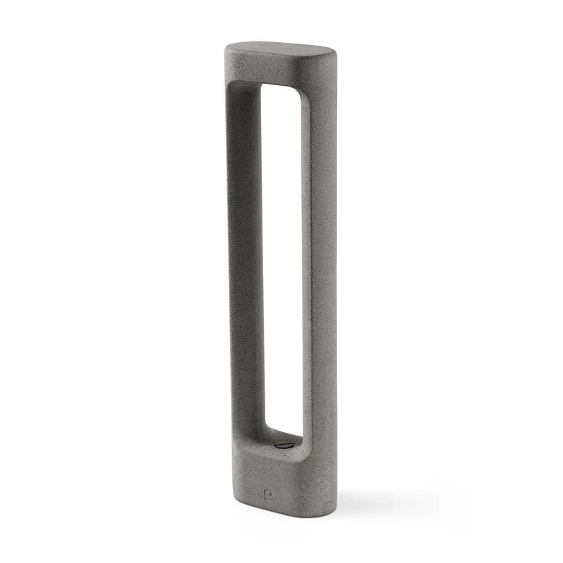 Totem - Borne LED en béton, style contemporain