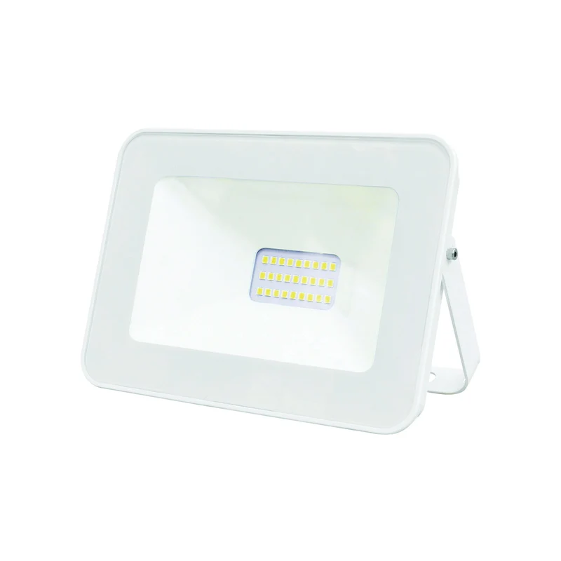 Alcapower Proiettore LED Bianco, faretto led con luce calda 3000K, faro led da esterno, 170x130x36mm