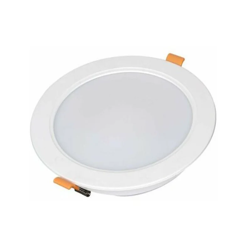 GBC Faretto a LED slim da incasso 6W, luce naturale 4000°K, faro con driver integrato