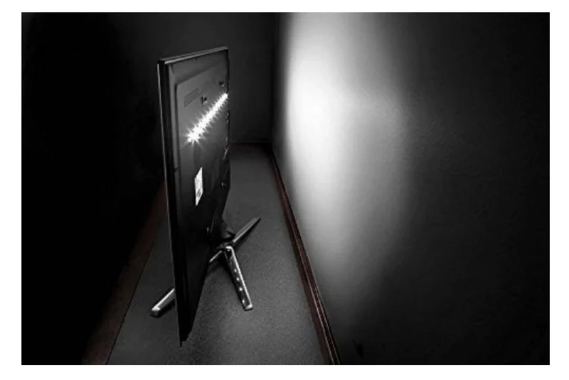 Jolight Kit 2 strisce led luminose da 60 cm per retroilluminazione televisione, colore luce bianco caldo