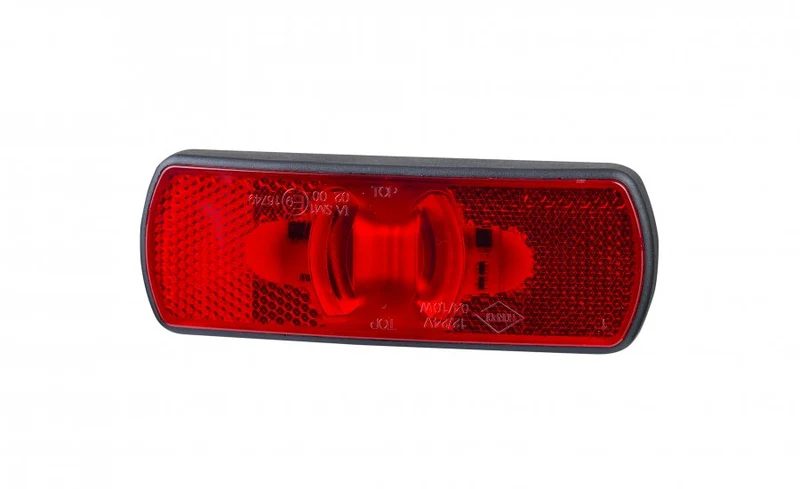 Indicatore LED rosso senza fissaggi visibili