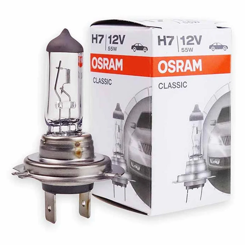 Lampadina del faro dell'automobile di Osram/12v 55w H7/più popolare