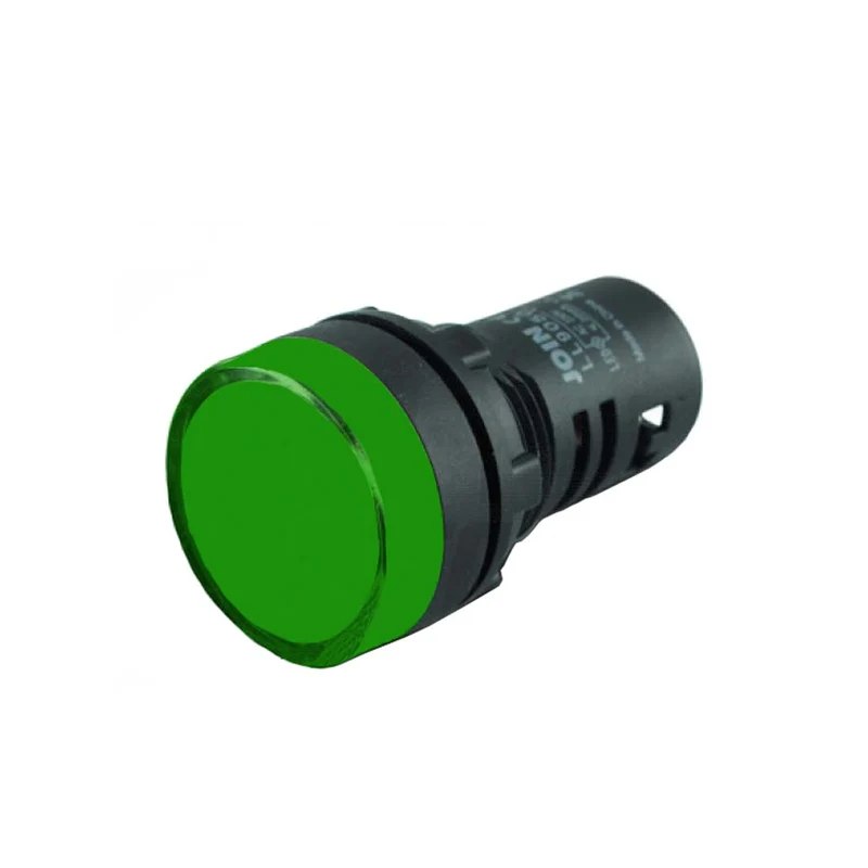 AIpha elettronica indicatore luminoso, indicatore luminoso Led da pannello, 12Vac/dc, luce verde