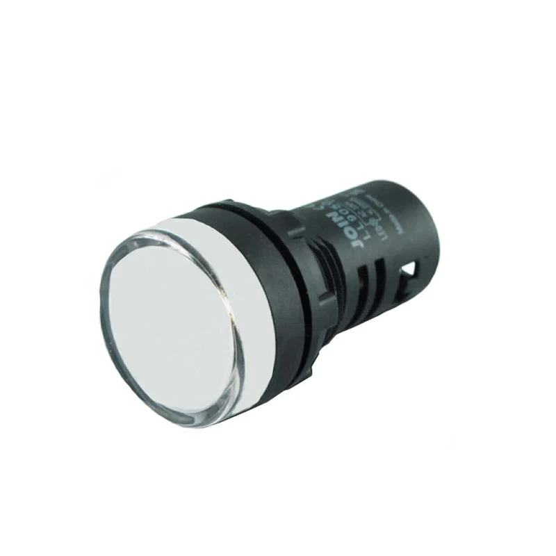 AIpha elettronica indicatore luminoso, indicatore luminoso Led da pannello, 24Vac/dc, luce bianca