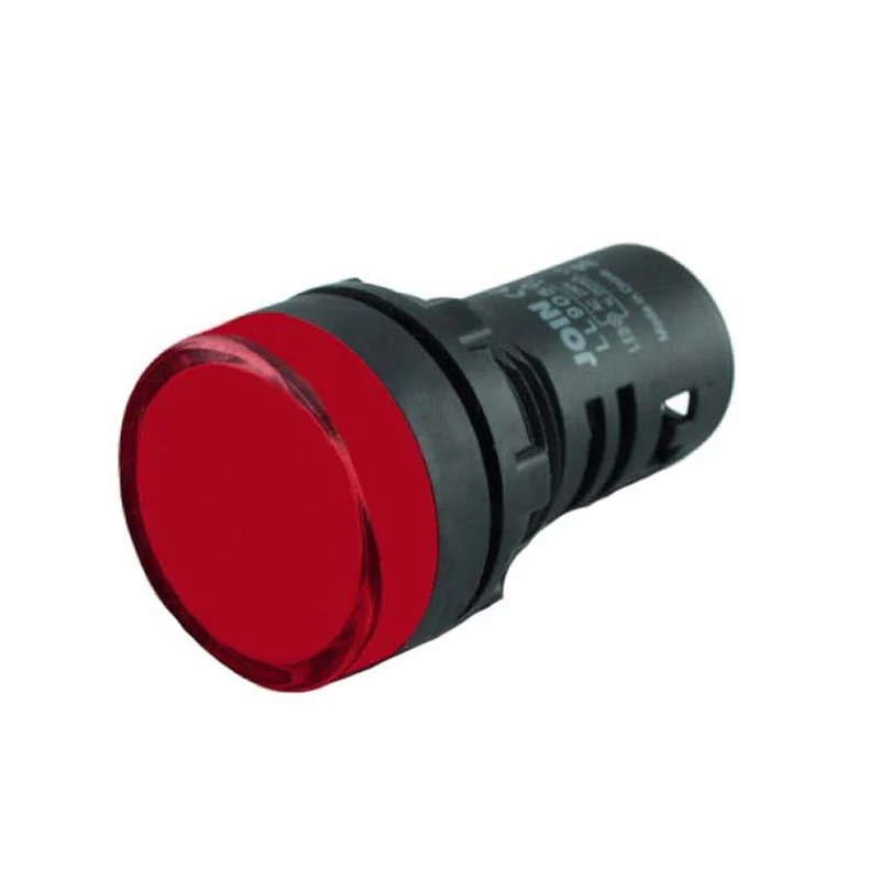 AIpha elettronica indicatore luminoso, indicatore luminoso Led da pannello, 24Vac/dc, luce rossa