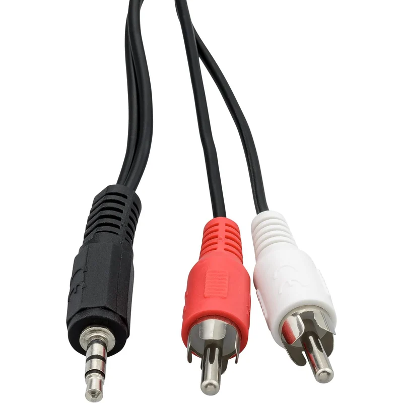 Cavo audio spina stereo 3,5 mm 2 spina RCA 1,5 metri, cavo audio stereo, cavo rca