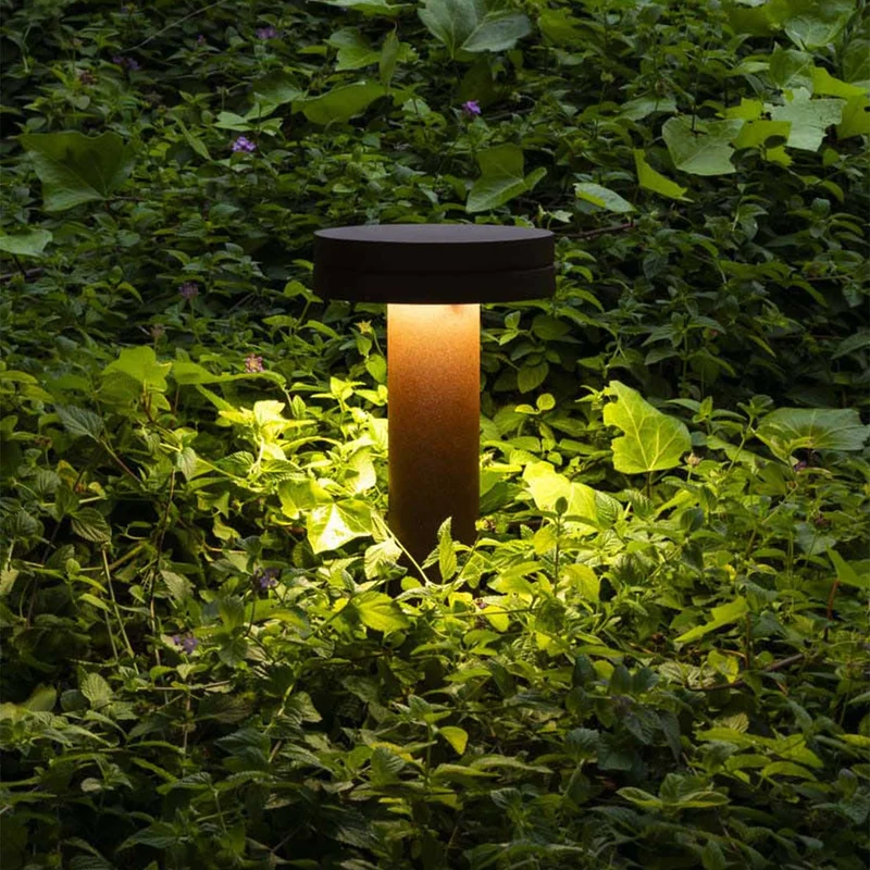 Espot - Potelet LED en acier, style contemporain