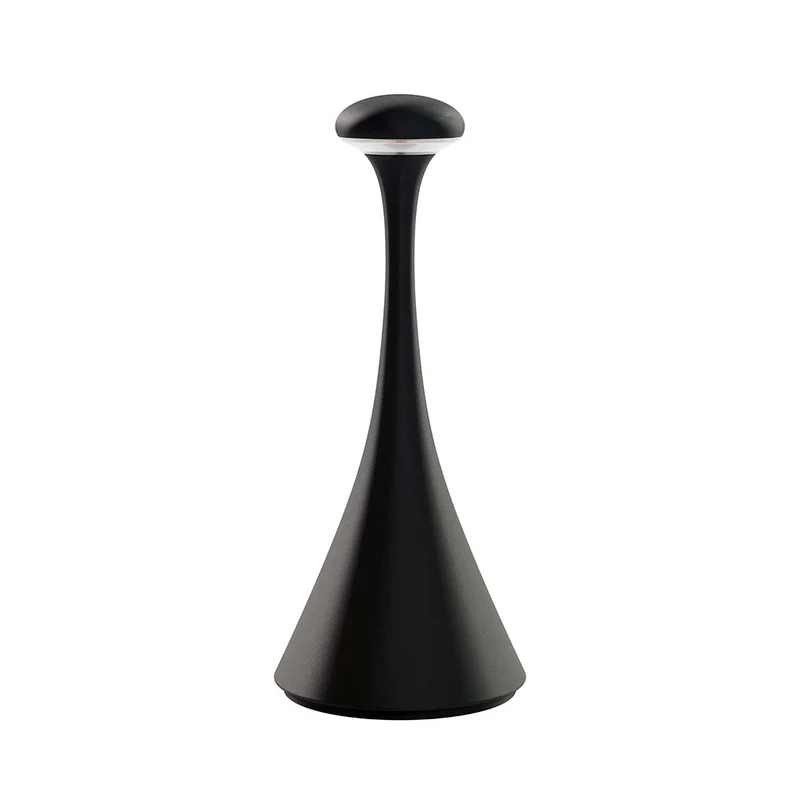 Nudrop - Lampe à poser LED sans fil IP54 en acier laqué, style minimaliste