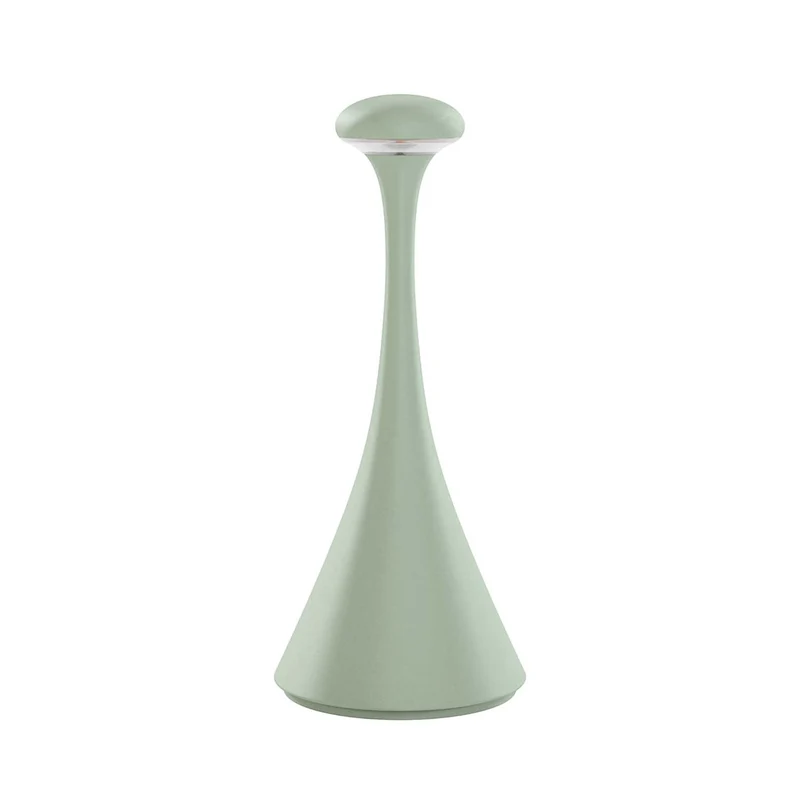 Nudrop - Lampe à poser LED sans fil IP54 en acier laqué, style minimaliste