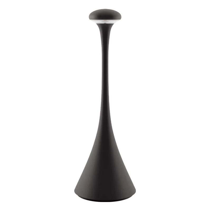 Nudrop - Lampe à poser LED sans fil IP54 en acier laqué, style minimaliste