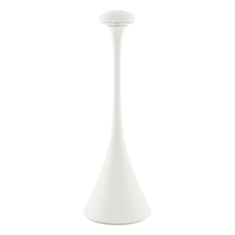 Nudrop - Lampe à poser LED sans fil IP54 en acier laqué, style minimaliste