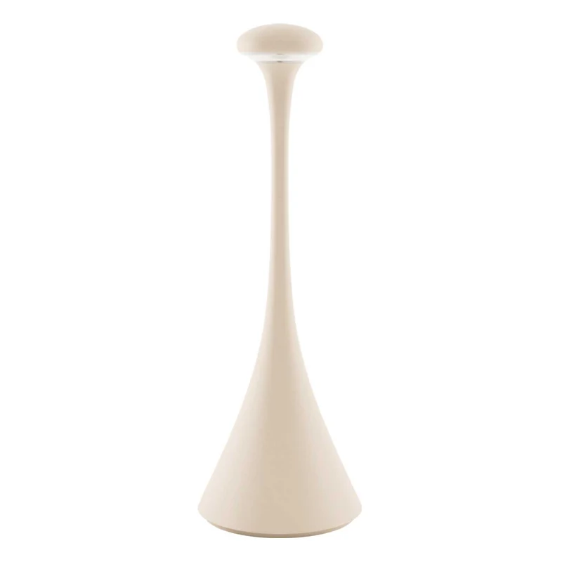 Nudrop - Lampe à poser LED sans fil IP54 en acier laqué, style minimaliste