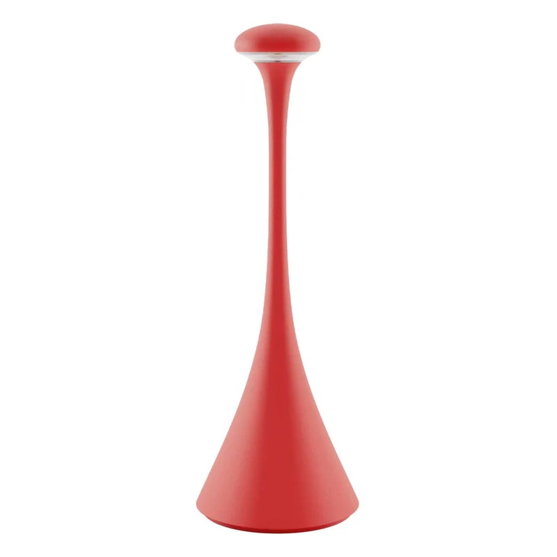 Nudrop - Lampe à poser LED sans fil IP54 en acier laqué, style minimaliste